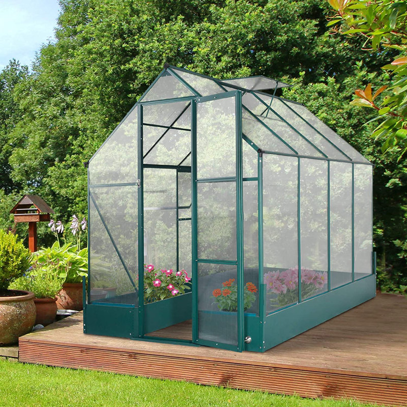 Whitemore 8 Ft W x 6 Ft D Greenhouse