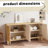 Storage Cabinet, Carved Scatter Pattern Dining Sideboard, Large Buffet with Adjustable Shelves-469932702