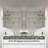 Recessed Or Surface Wall Mount Bathroom Medicine Cabinet With Adjustable Glass Shelves-126374934-126374938