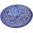 Handmade Ceramic / Porcelain Metal Decorative Plate - Set of