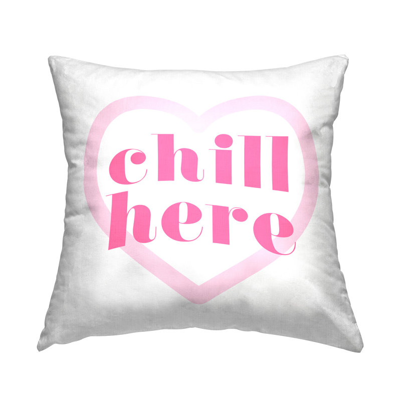 Coussin Chill Here