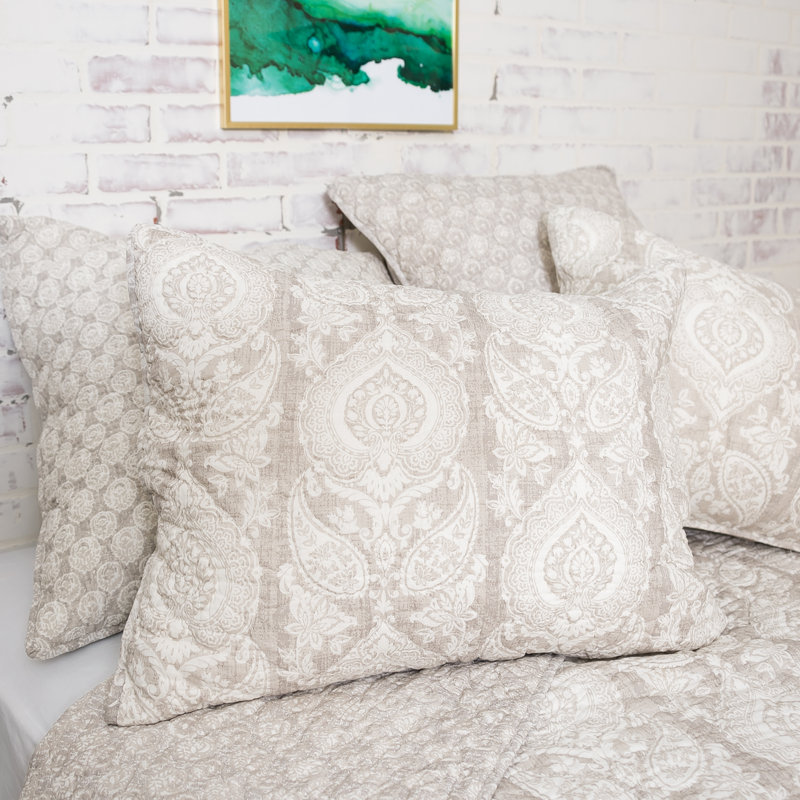 Margot Boyden Cotton Reversible Quilt, Queen Quilt
