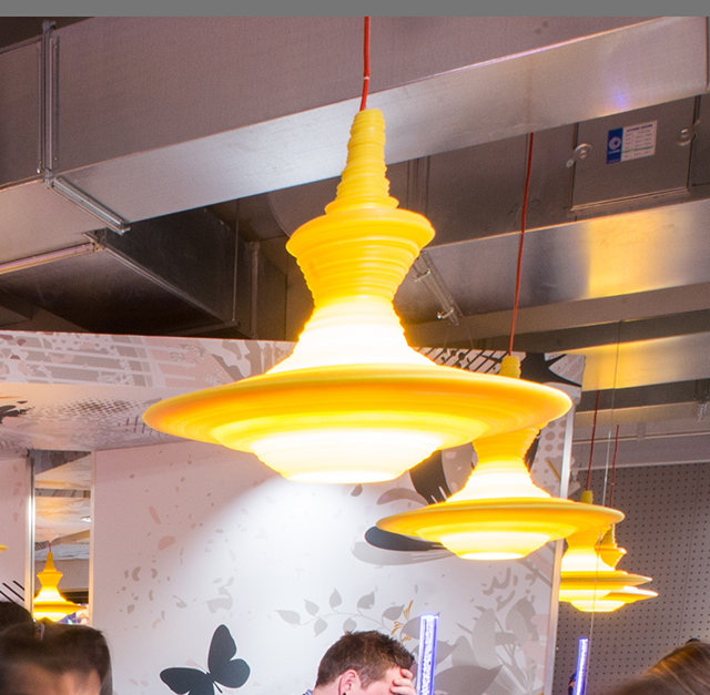 Stupa 1 - Light Chandelier, White