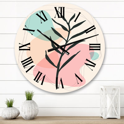 Horloge murale Minimal Boho