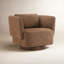 Morello Upholstered Swivel Armchair-96025935