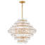 16 - Light Unique Tiered Chandelier
