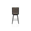 Tabouret de bar pivotant en cuir - Confort et performance durables