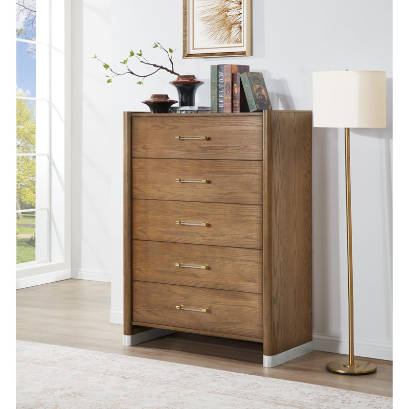 Cadre de grand lit - Commode - Miroir - Commode - Table de chevet, Queen