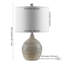 Lampe standard argentée 19 "Orsa Avalene
