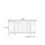 European-style light luxury high-end sideboard