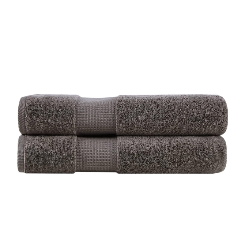 Bain en coton , Draps de bain - paquet de 2, Écume de mer, écume de mer