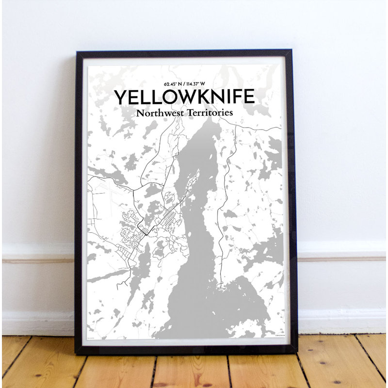 Yellowknife - No Frame Print, 85 cm H x 45.7 cm W x 0.1 cm D