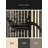 Machine Washable Oryn Salamander Modern Striped Rug in Black – Black Binding-1845063557