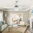 52" Torrie 5 - Blade Crystal Ceiling Fan with Remote Control and Light Kit Included-1752615851