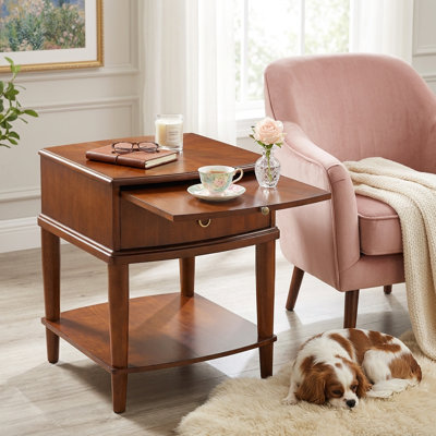 Table d'appoint moderne avec rangement