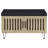 Clackamas White Oak 2-Door Storage Bench-2091442533
