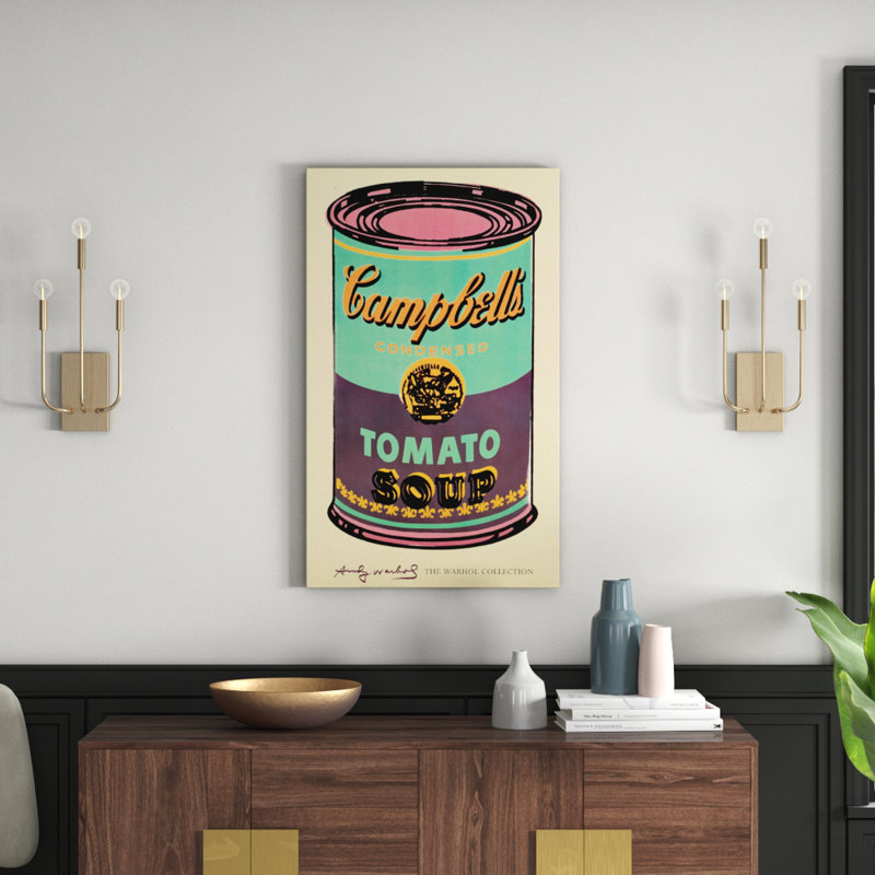 Andy Warhol - No Frame Print on Wood, 101cm H x 61cm W x 1.8cm D