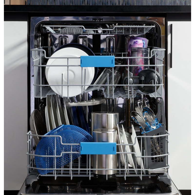 24" 44 Decibel ENERGY STAR Certified Smart Built-in Top Control Dishwasher with Adjustable Rack and Tall Tub