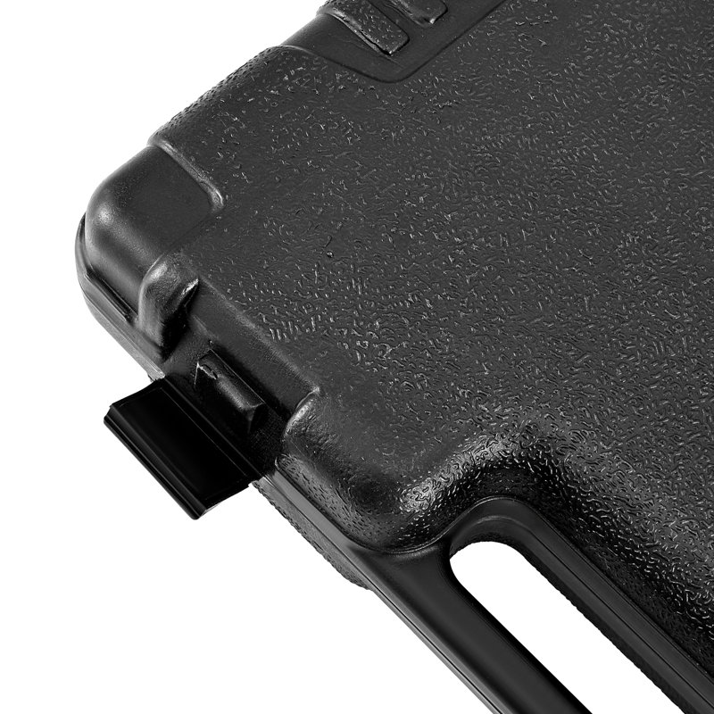 Douille de 1/4 po et 1/2 po, 108 pièces, métrique de 4 à 32 mm, trousse à outils avec embouts, accessoires, étui de rangement, acier allié Cr V, résistance aux chocs élevée, conception à couple, tailles faciles à lire