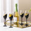 6 Piece 237ml Glass Flute Set
