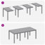 Rectangular 7 - Piece 6 - Person 200Cm L Outdoor Table Set-97323793