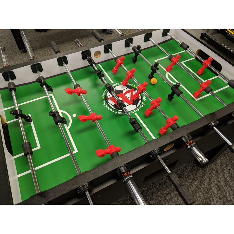 Warrior Black and Green Professional Foosball Table