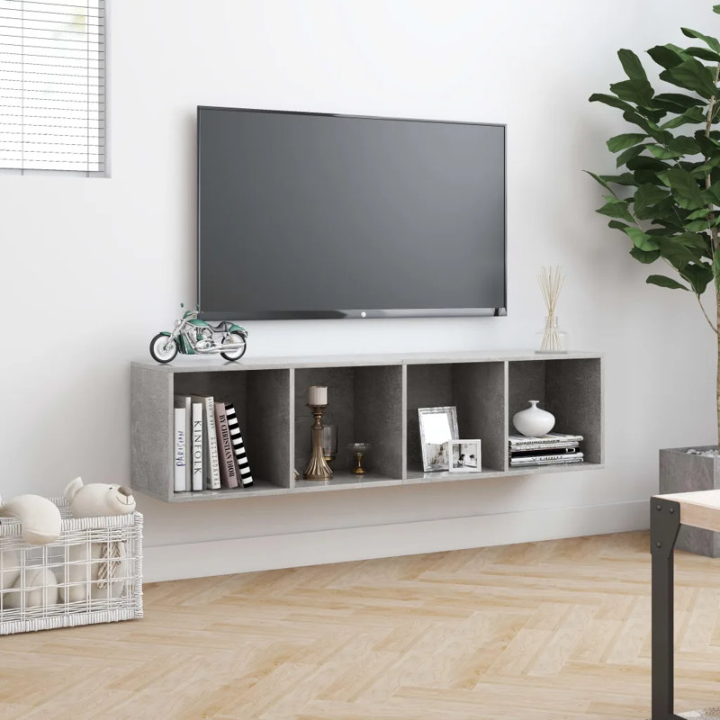Keya Bookcase, Concrete Grey