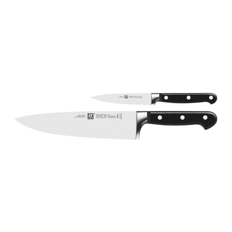 Zwilling Professional "S", 2-Piece Set (1 Chef's Knife, 1 Paring Knife)