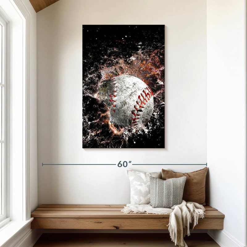 Sireci Baseball Triumph, 45" H x 30" W