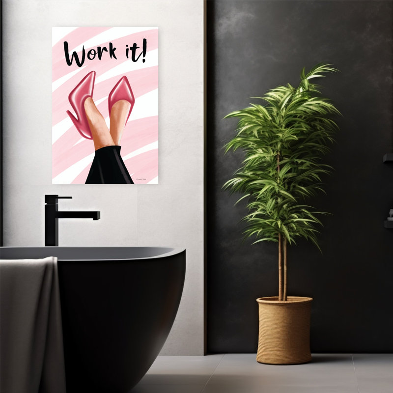 Work It Art contemporain, H 24 po x l 16 po