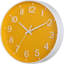 HZDHCLH Horloge murale à pile, horloge murale moderne silencieuse de 12 pouces sans tic-tac pour le salon, la chambre, la cuisine, le bureau, la salle de classe, le décor