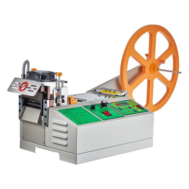 Découpeuse de sangle automatique, ruban chaud et froid avec température réglable et écran LCD, coupe-bandes pour sangles en nylon, bandes élastiques, lacets