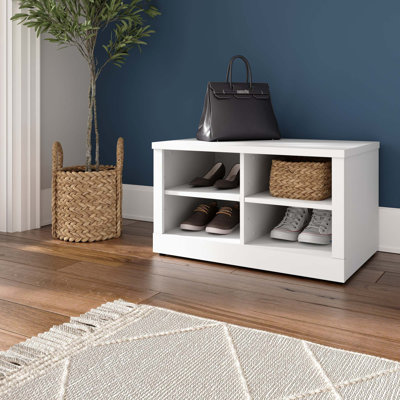 Banc à chaussures 30W Ebern Designs