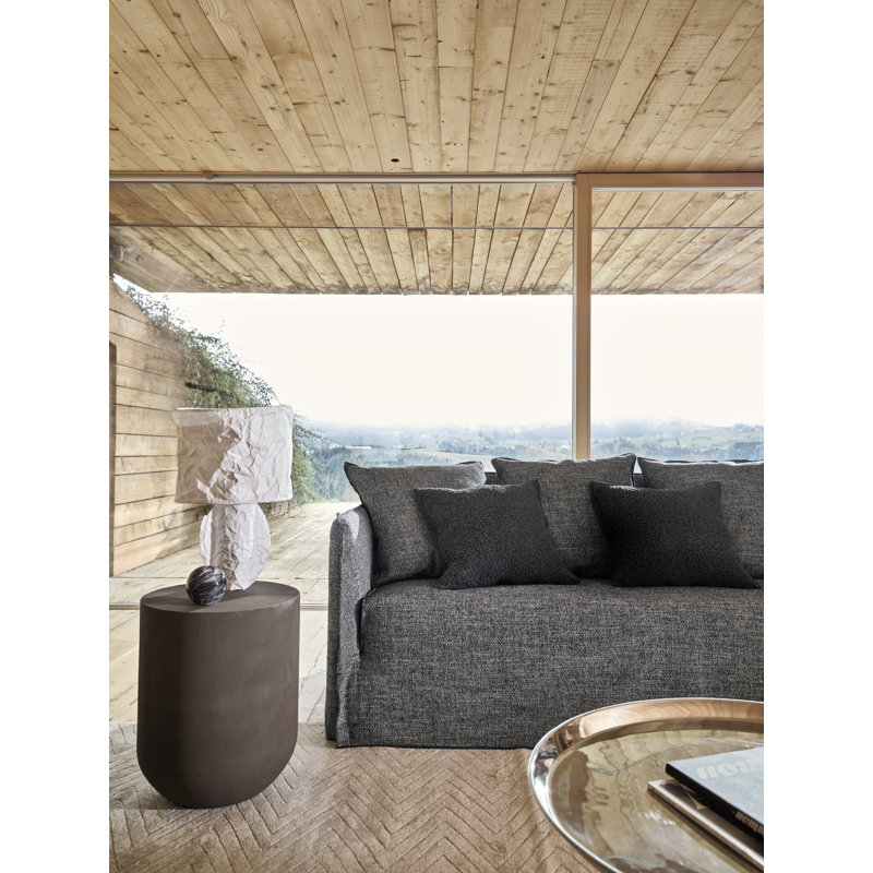 Heiko Coffee Table, Ombra, 15.75" Diameter