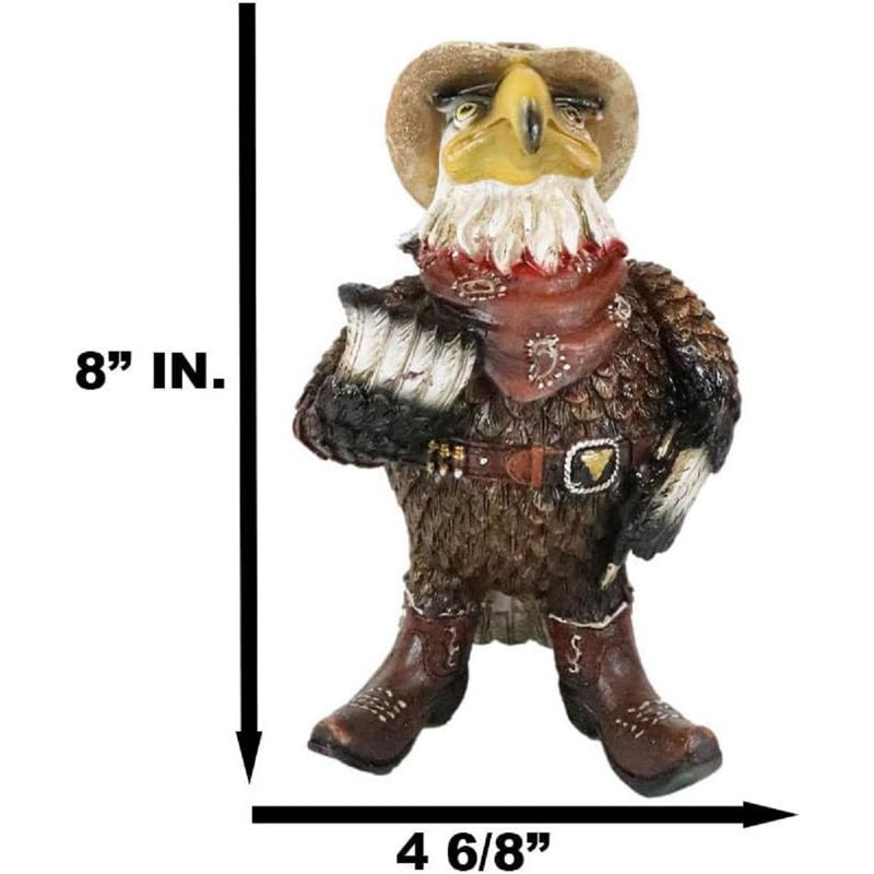 Figurine de cow-boy chauve en bottes