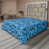 Motif floral bleu est en rupture de stock