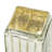 D4.9X6.1" Decorative Glass Storage Box