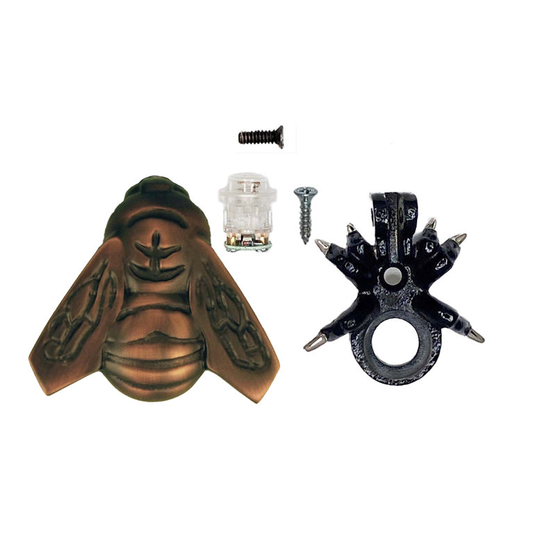 Sonnette Bumblebee, Bronze huilé