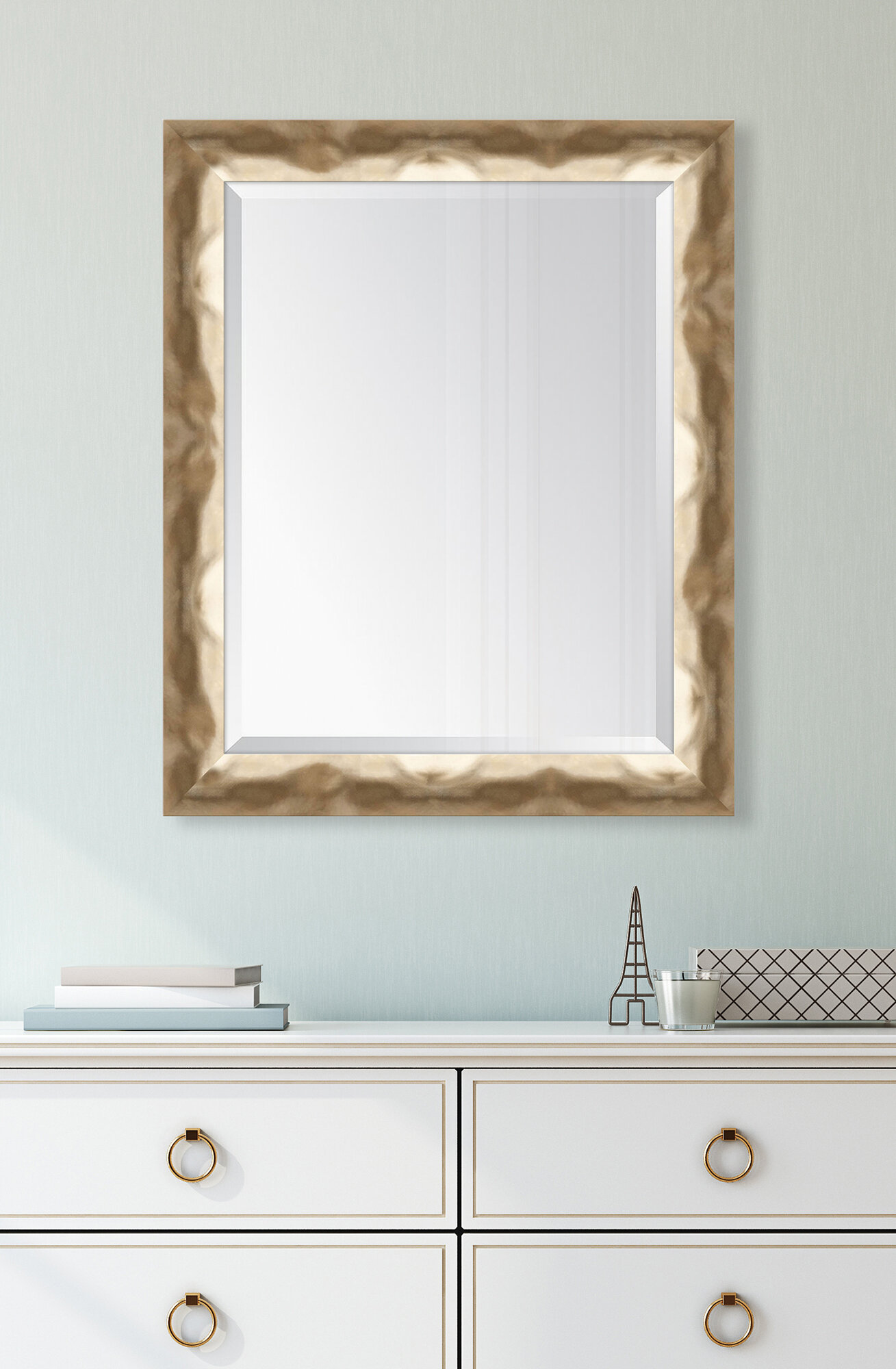 Millwood Pines Brookneal Wide Contemporary Wall Mirror & Reviews | Wayfair