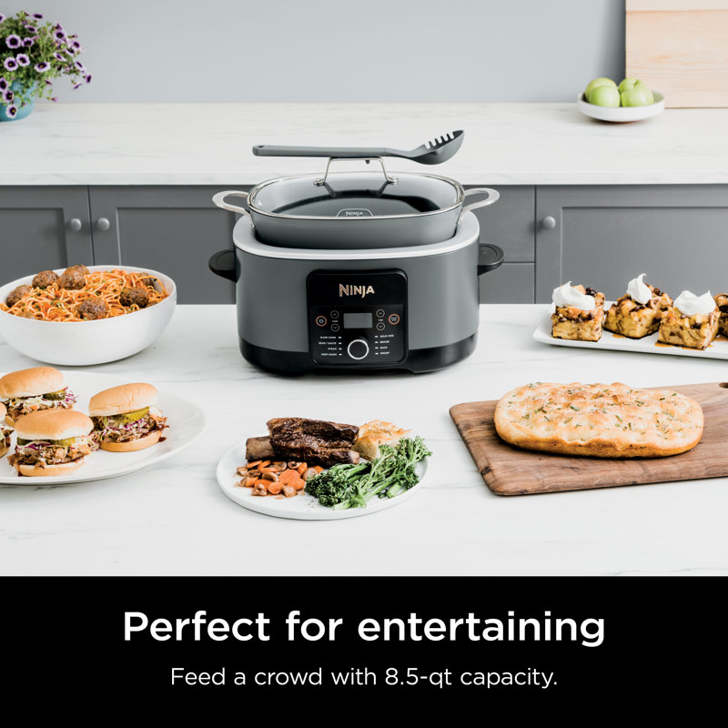 Ninja Ninja Foodi 8-in-1 PossibleCooker PRO 8.5-Quart Multi-Cooker with Glass Lid, Integrated Spoon, and Non-Stick, Oven-Safe Pot