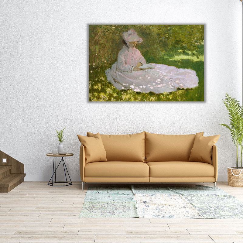 Printemps - reproduction d'art sur toile, H 20 po x l 30 po