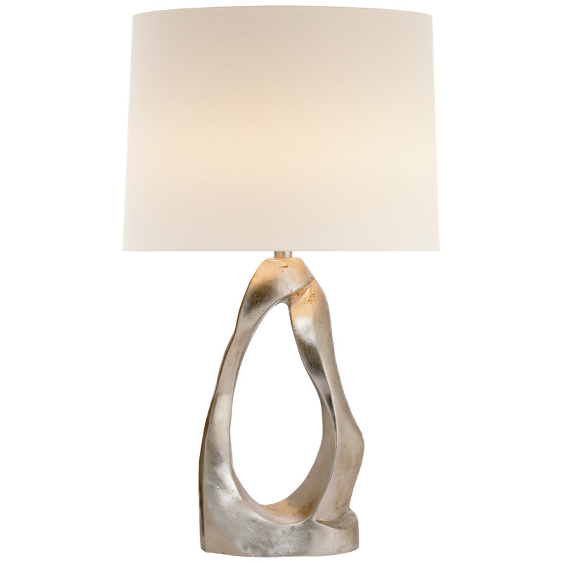 AERIN Cannes Table Lamp, Burnished Silver