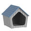  22.8'' H Insulated Outdoor Small Pet House  Cat Shelter and Small Cat Litter Box Enclosure-1690821471