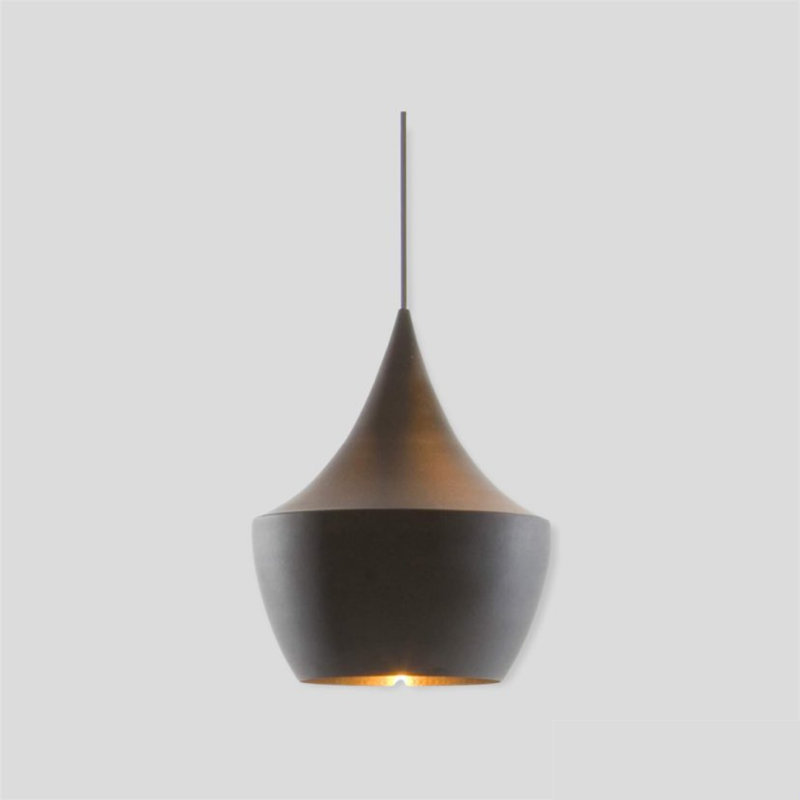 1 - Light Black Single Pendant