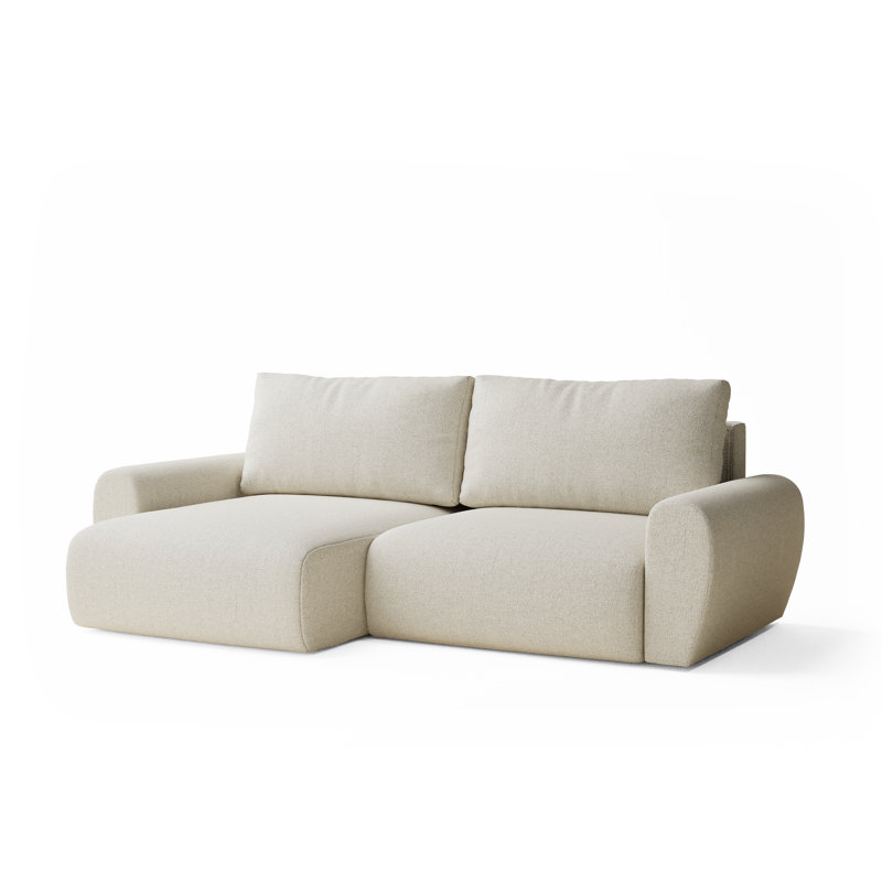 3 Seater Corner Sofa, Left Hand Facing, Ivory