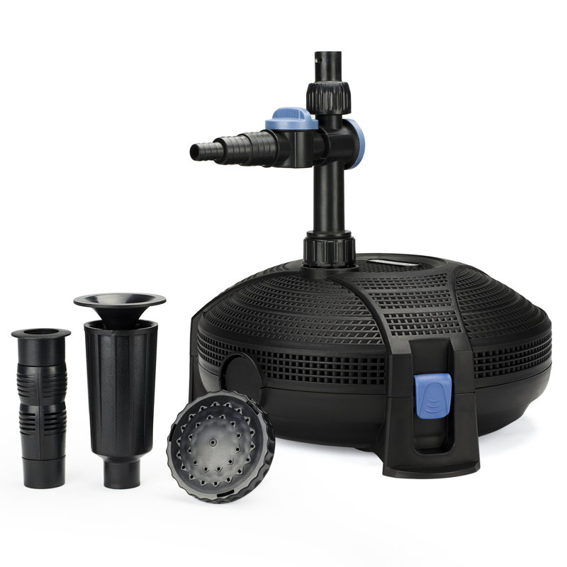 AquaJet 2000 Black Submersible Pond Fountain Pump