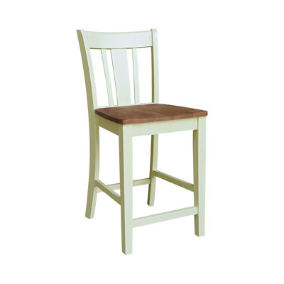  Guzik Solid Wood Counter Stool
