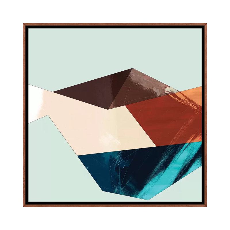 « block details ii » par sisa jasper-impression, H 18 po x l 18 po x 1,5 po, Toile avec cadre en bois classique