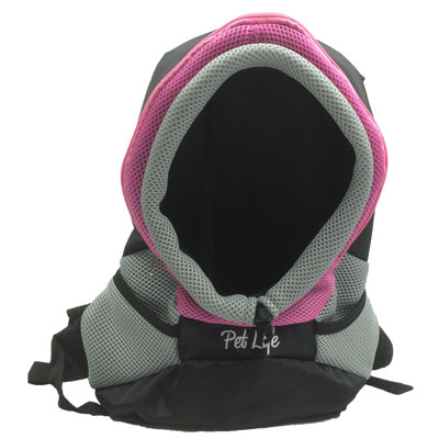 Pet Life On-The-Go Supreme Travel Bark-Pack Backpack Pet Carrier
