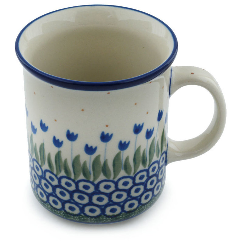 10 oz. Tasse en grès - tulipe d'eau